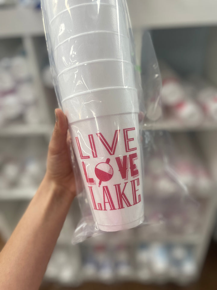Lake Styrofoam Cups