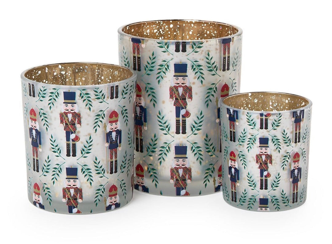Nutcracker Tealight Candleholders