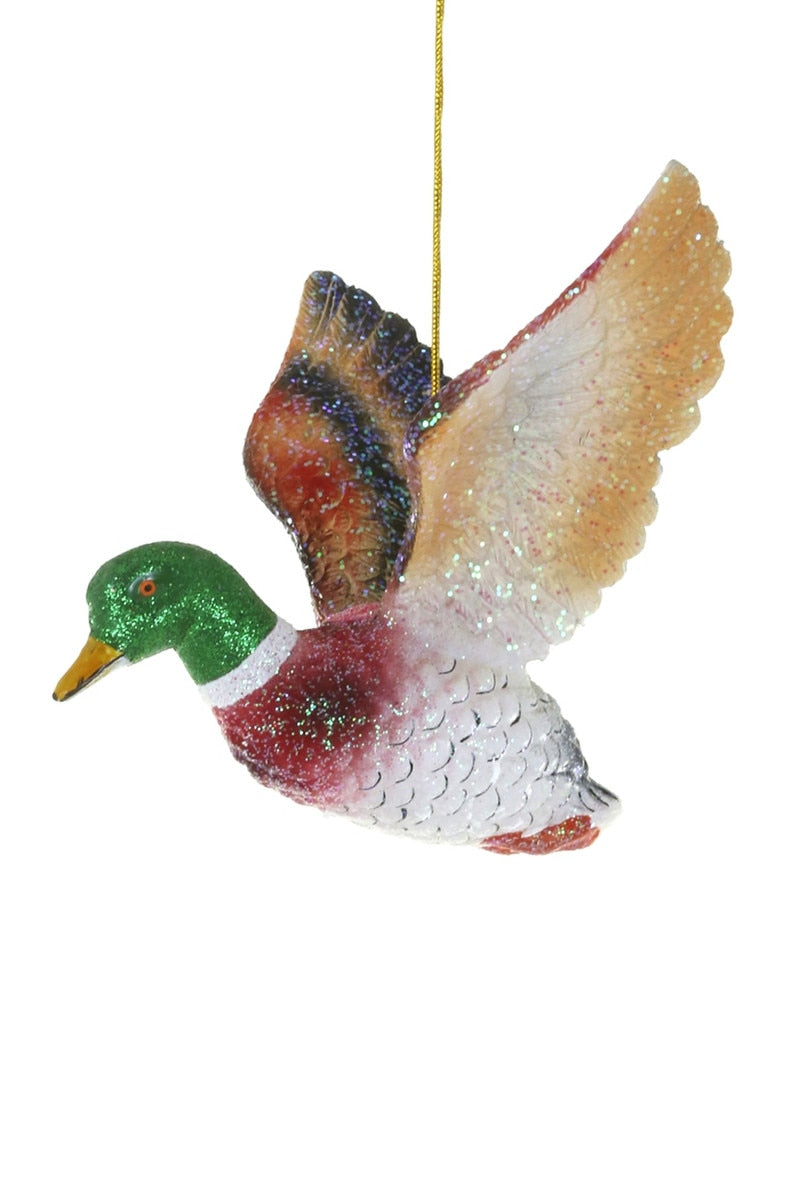 Flying Mallard Ornament