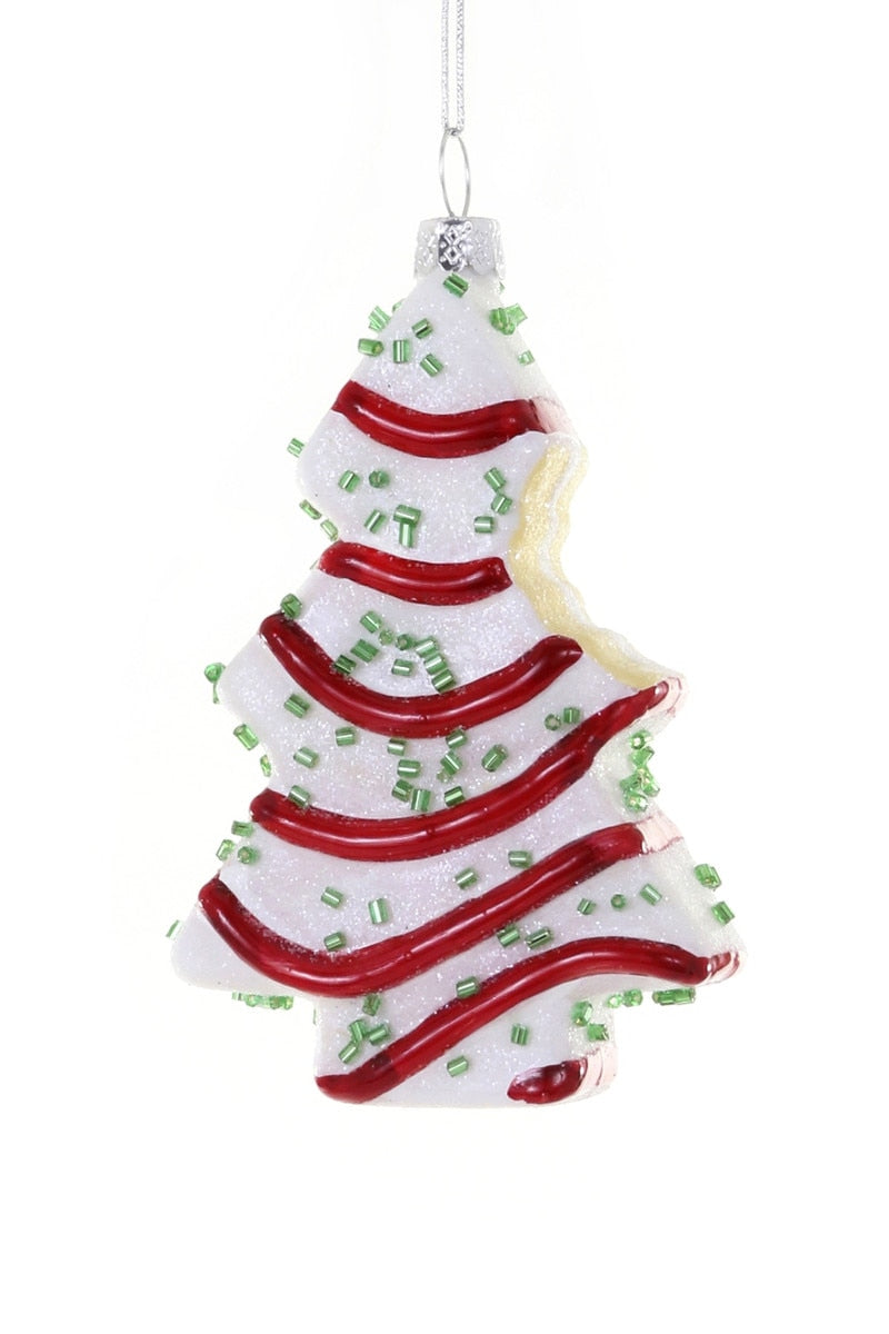 Little Debbie with Cake Bite Ornament