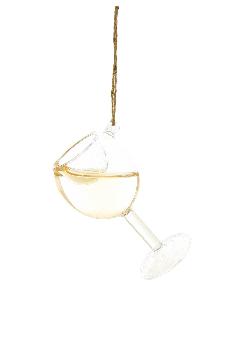 Glass of Chardonnay Ornament