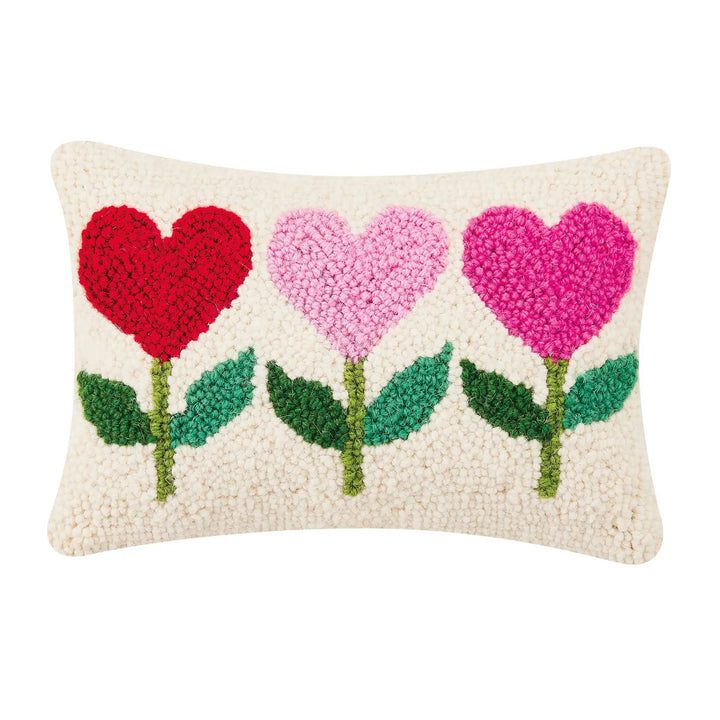 Flower Hearts Pillow