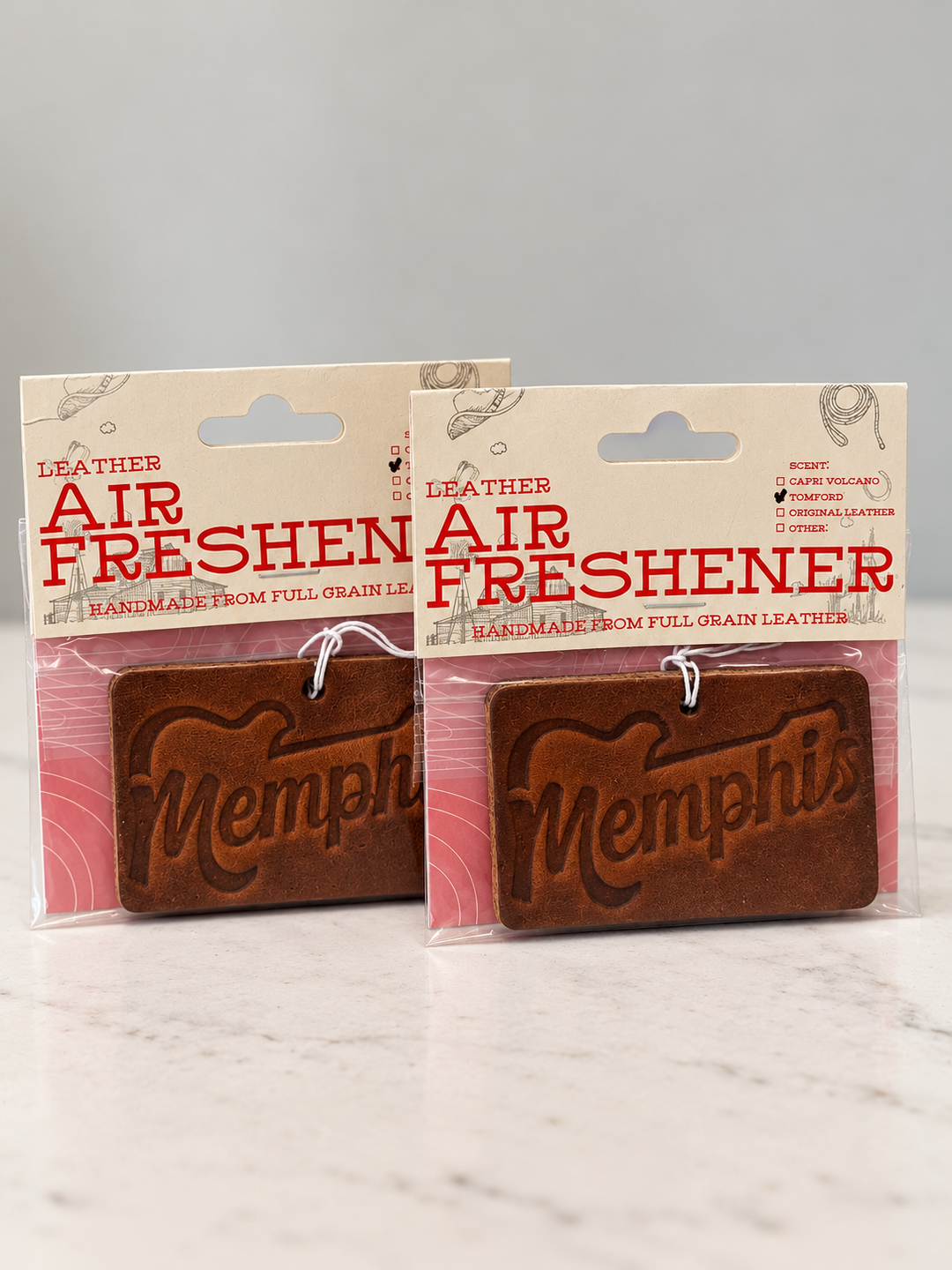 Memphis Leather Air Freshener