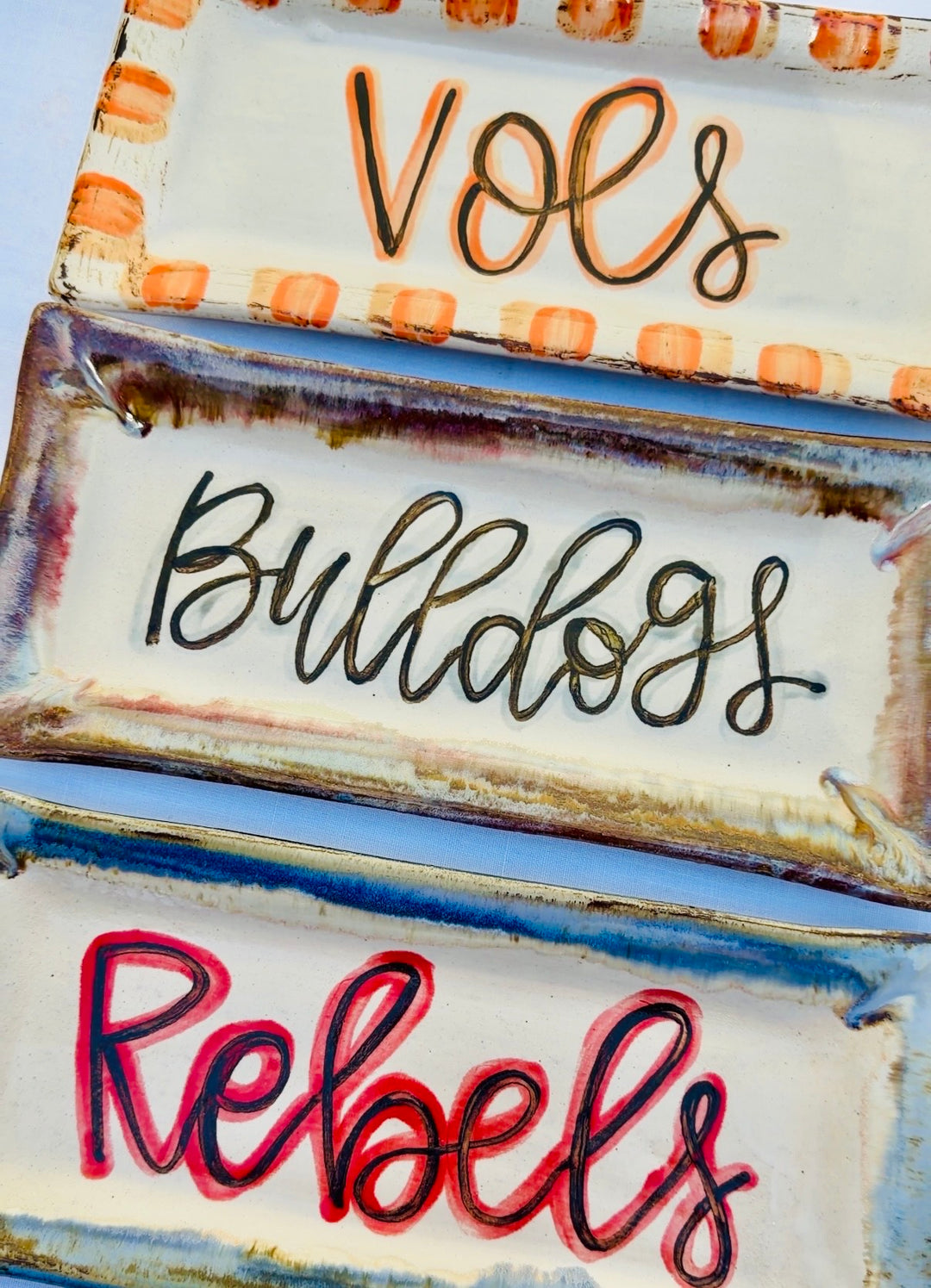 Bulldogs Mascot Tray | Rosaline Pottery