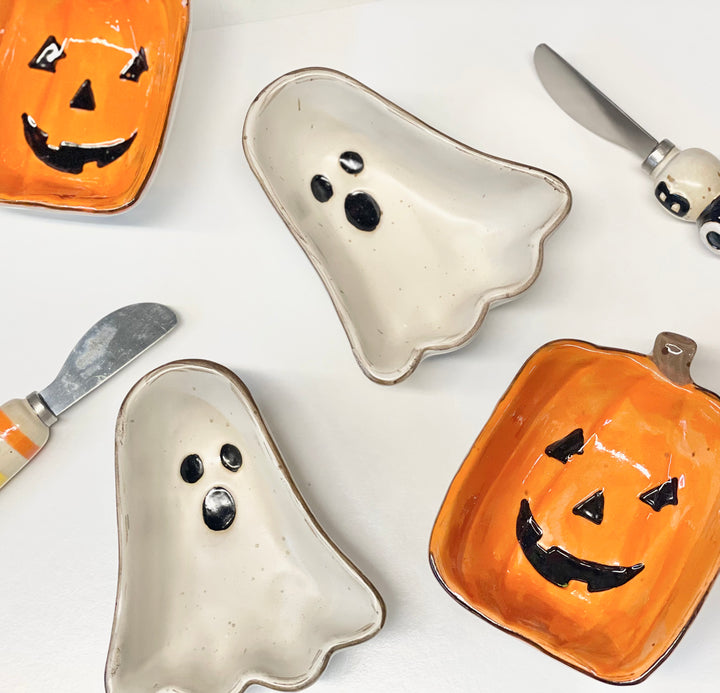 Halloween Trinket Dishes and Spreaders