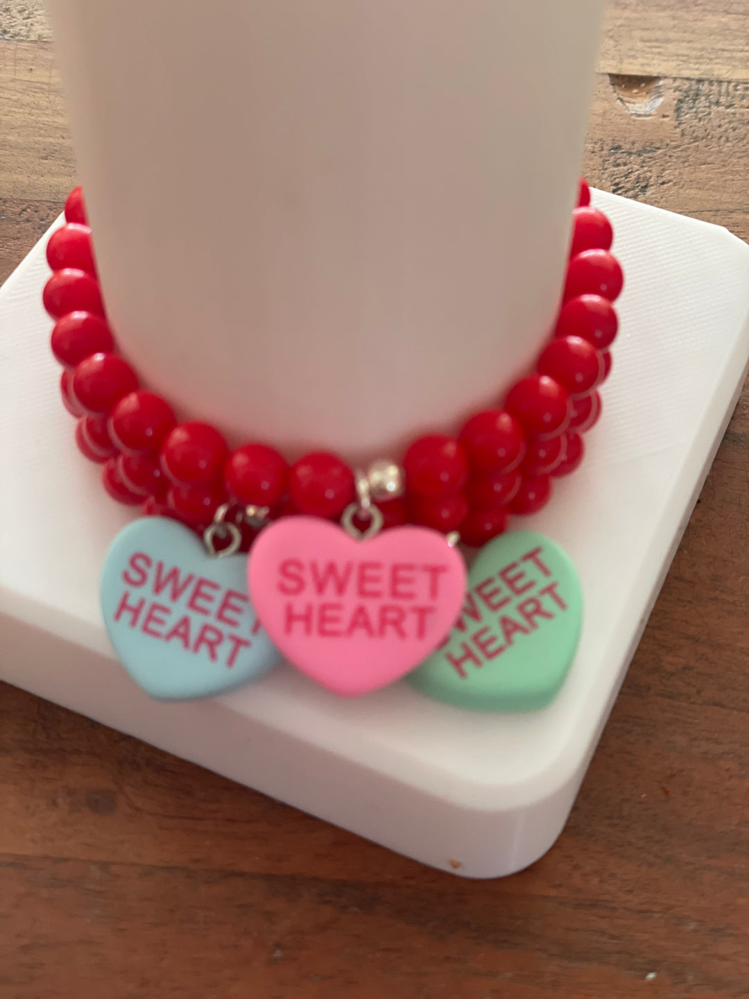 Valentine Candy Heart Bracelets