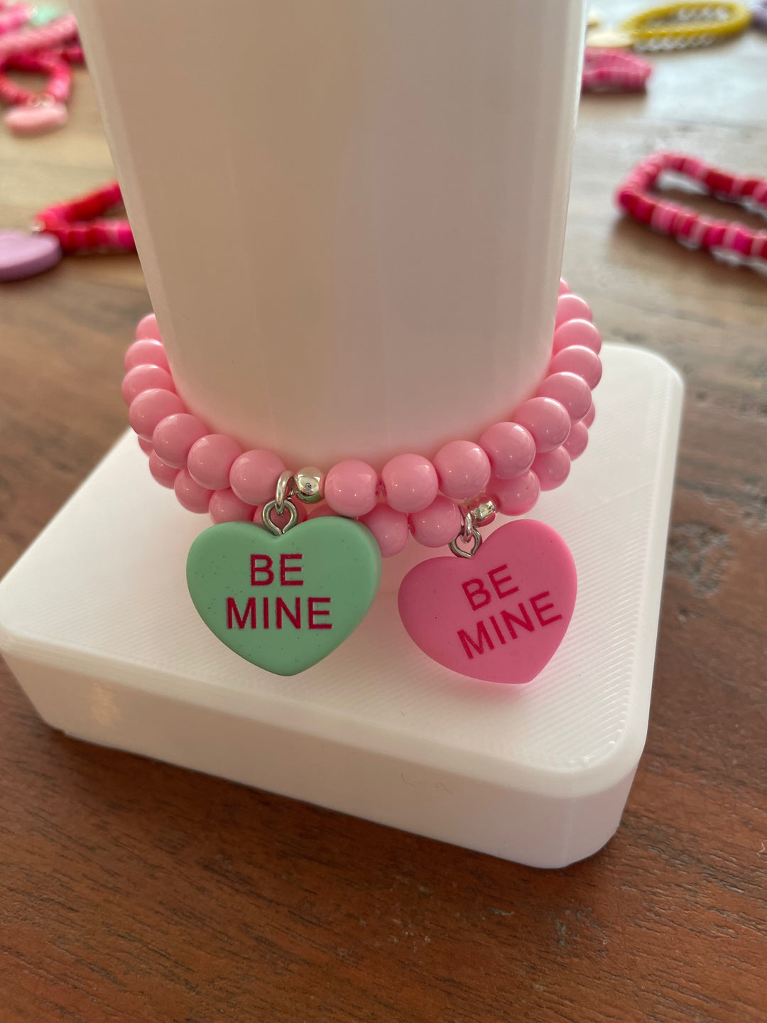 Valentine Candy Heart Bracelets