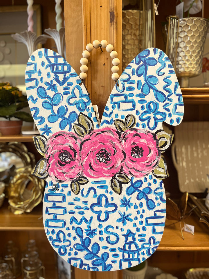 Spring Wooden Door Hanger