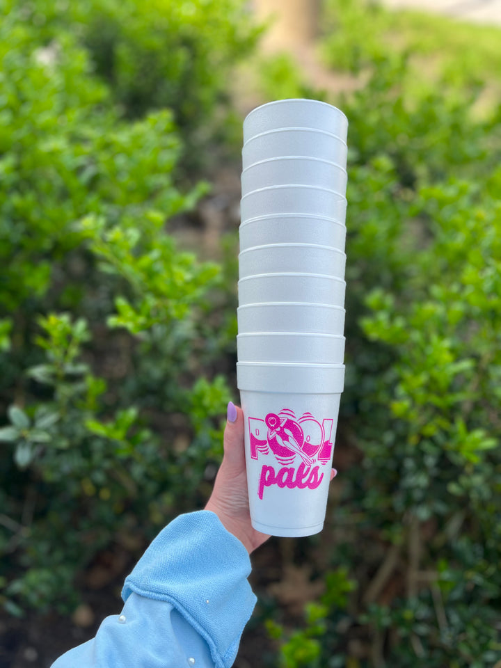 Summer Styrofoam Cups