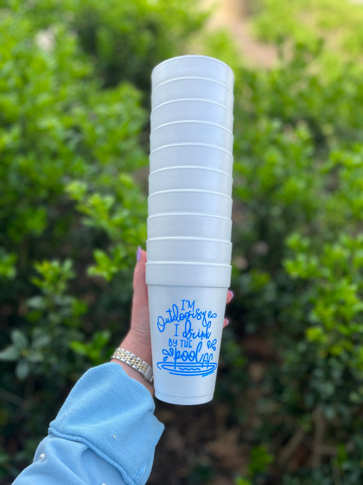 Summer Styrofoam Cups