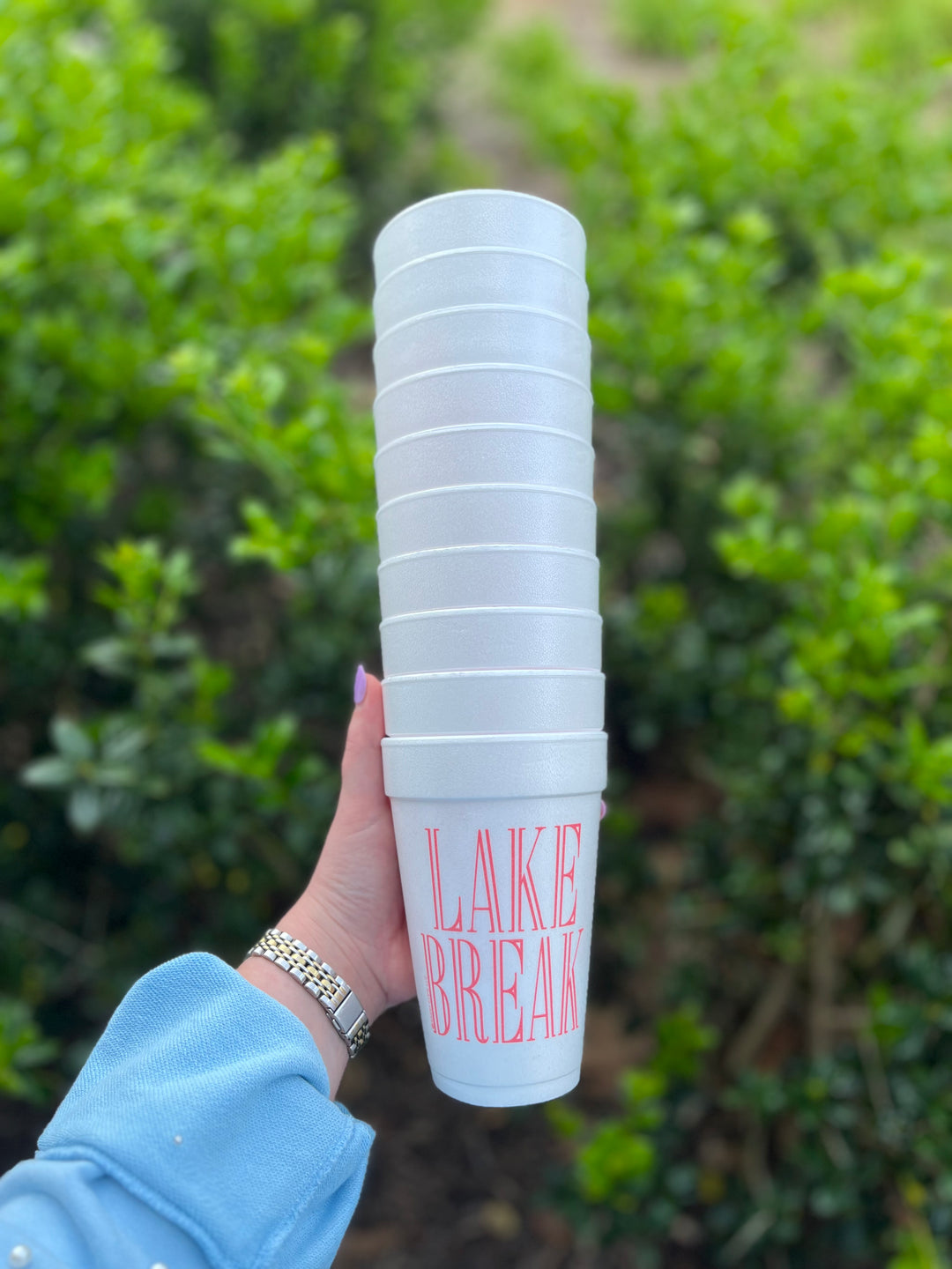 Lake Styrofoam Cups