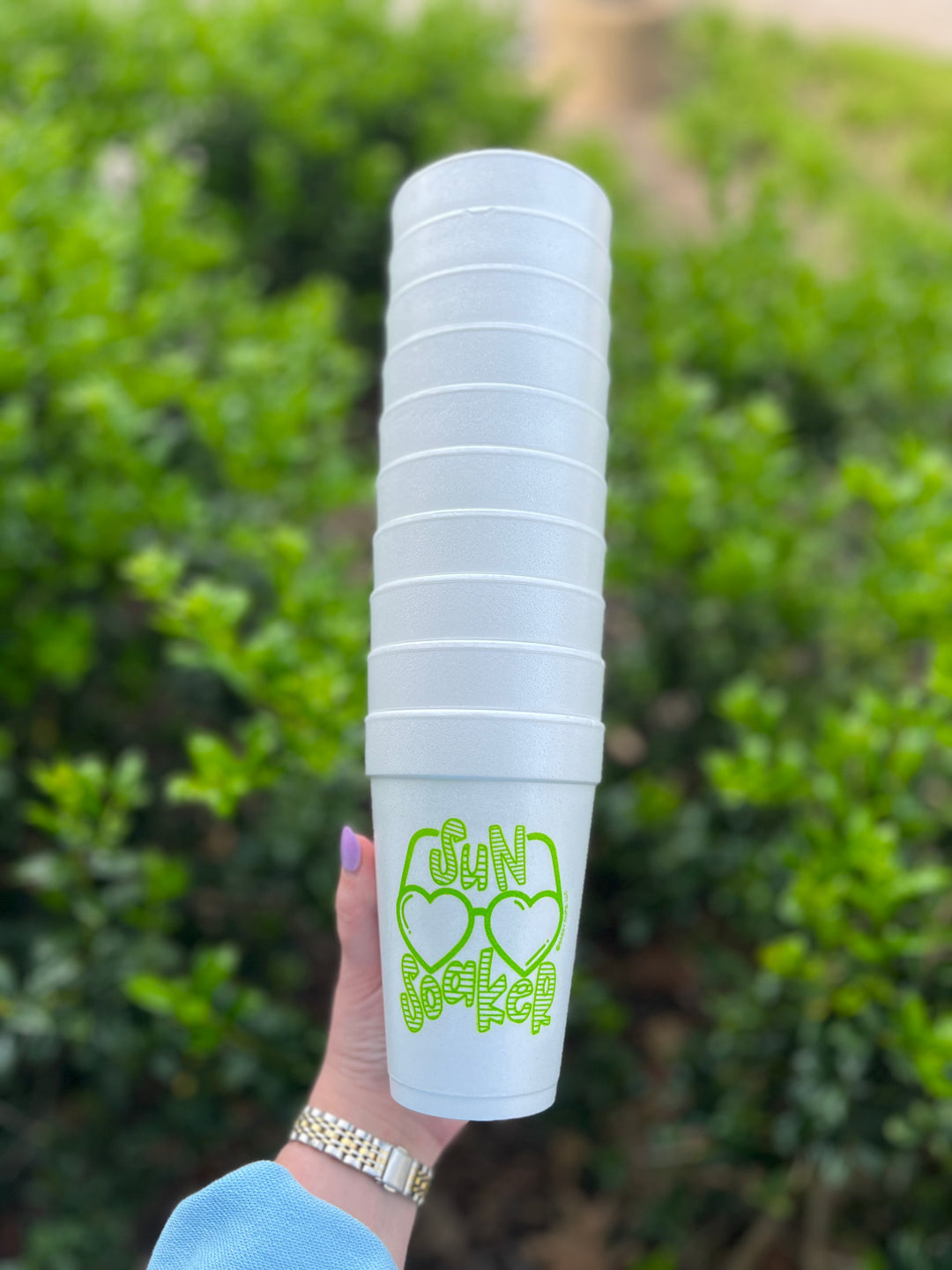 Summer Styrofoam Cups