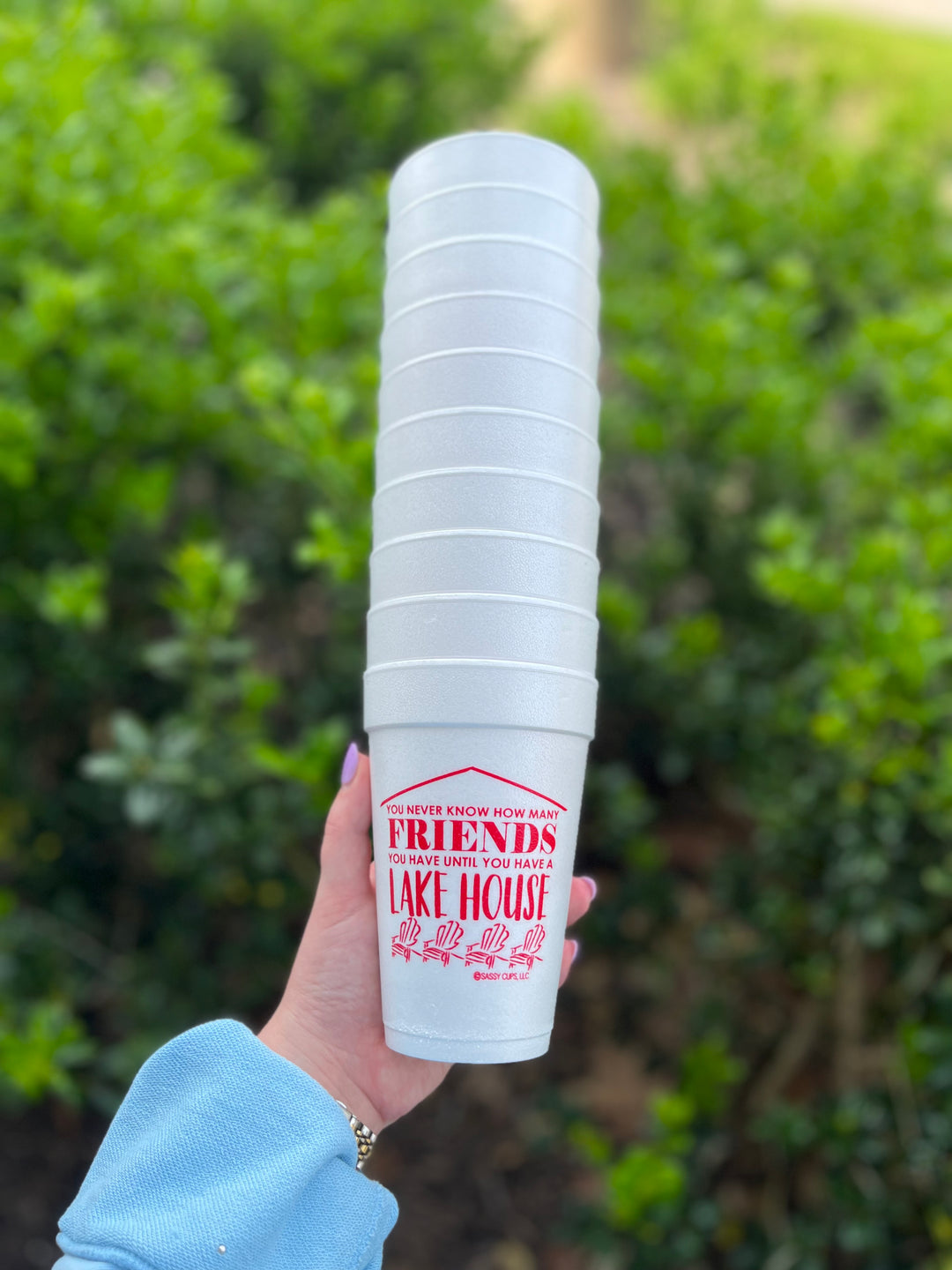 Lake Styrofoam Cups