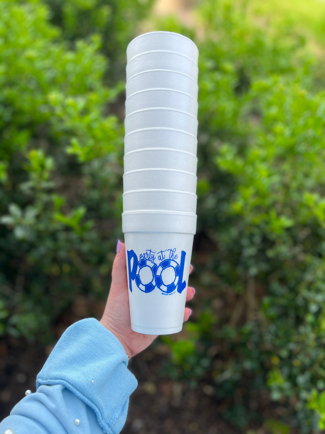 Summer Styrofoam Cups