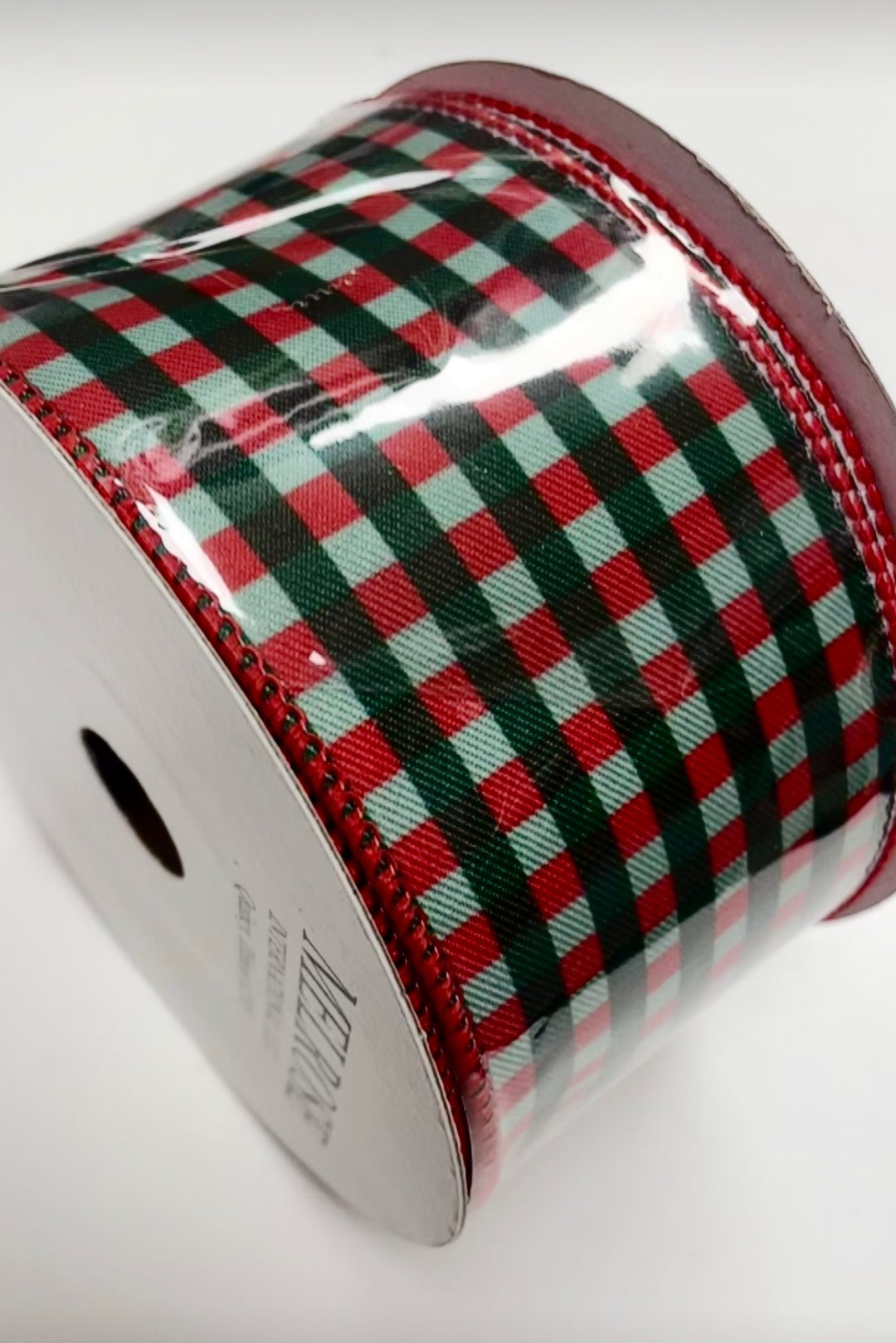 Plaid Christmas Ribbon
