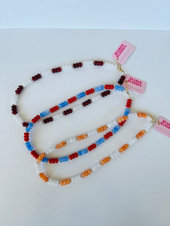 Game Day Gemstone Necklace