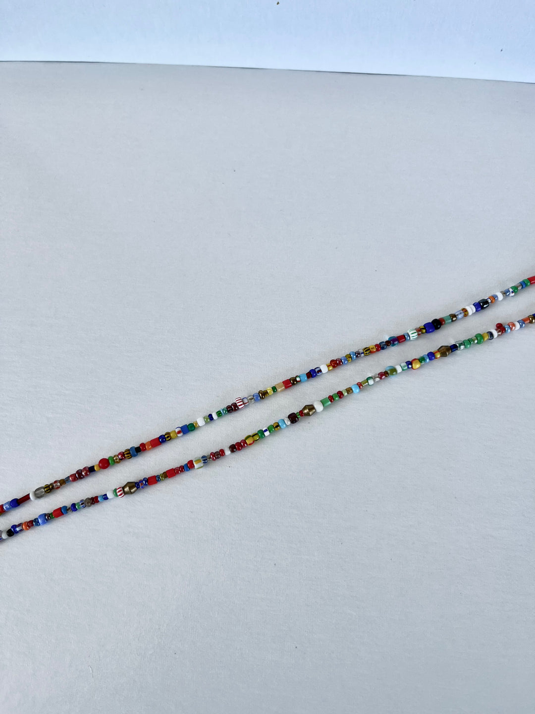 Mini Color Beaded Necklaces