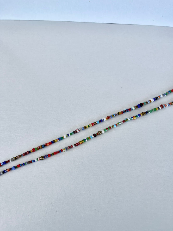 Mini Color Beaded Necklaces