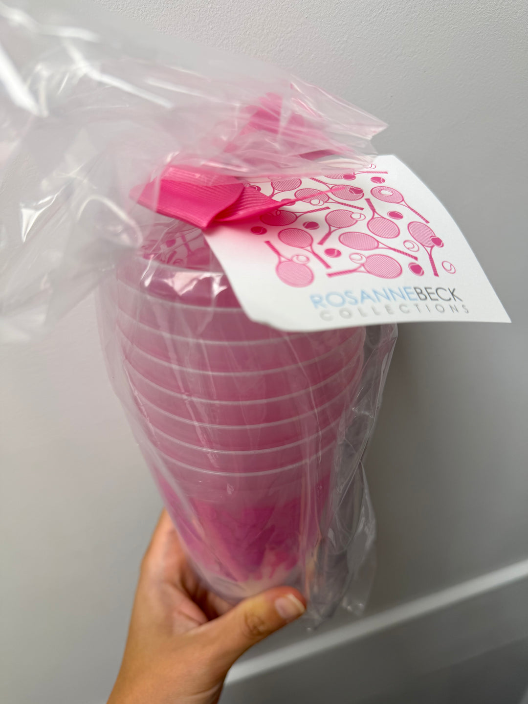 Pink Tennis Flex Cup