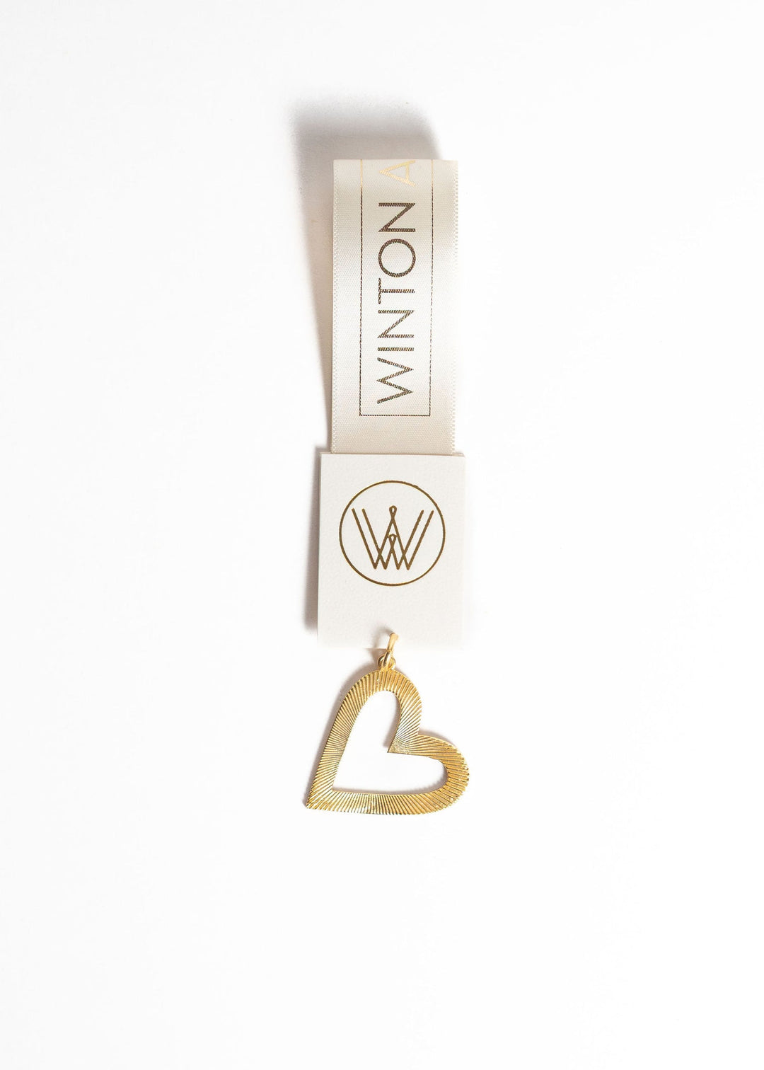 Open Heart Reversible Charm