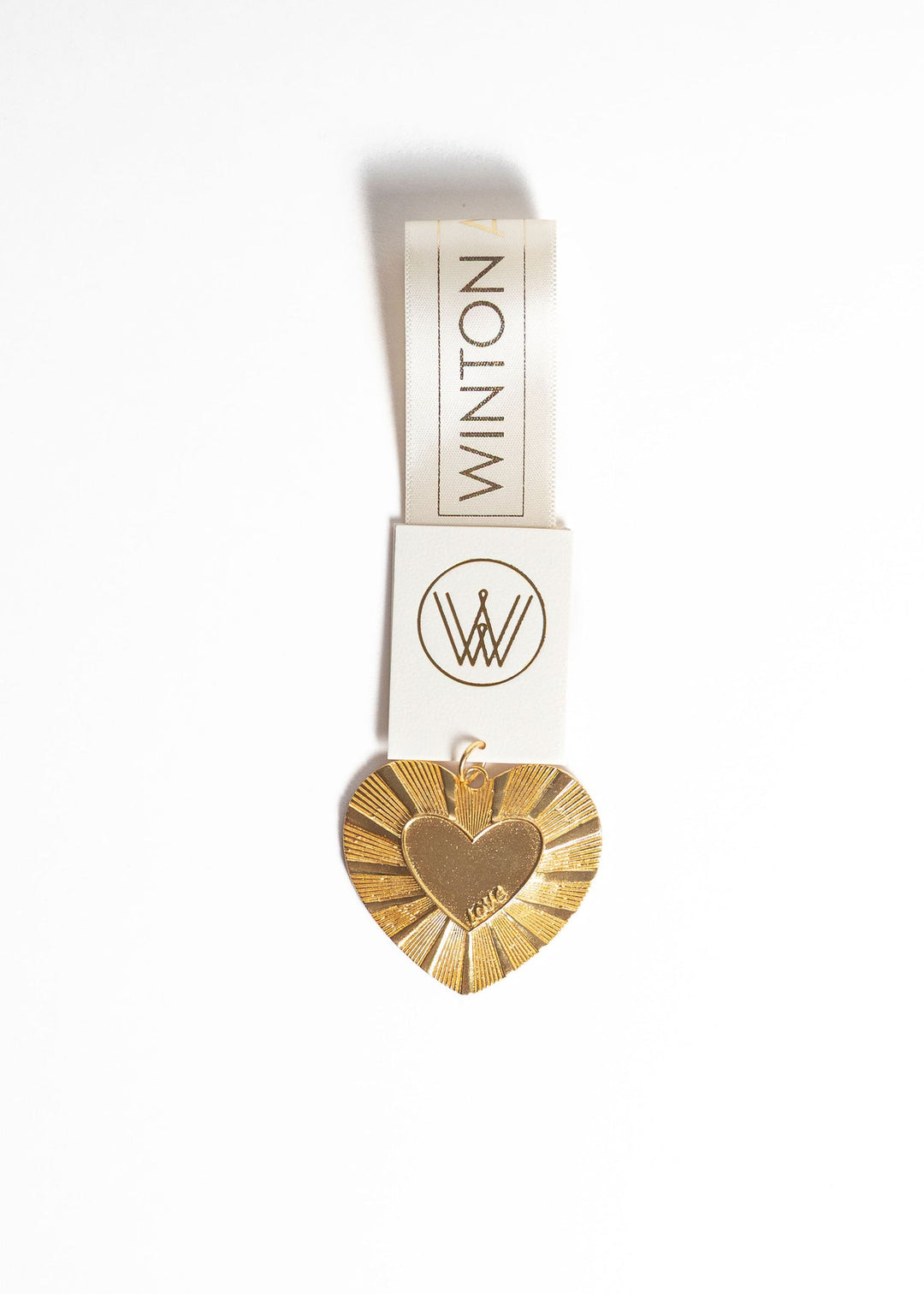 Love Large Heart Charm