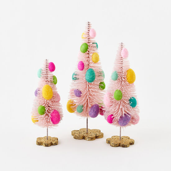 Easter Egg Flocked Tree