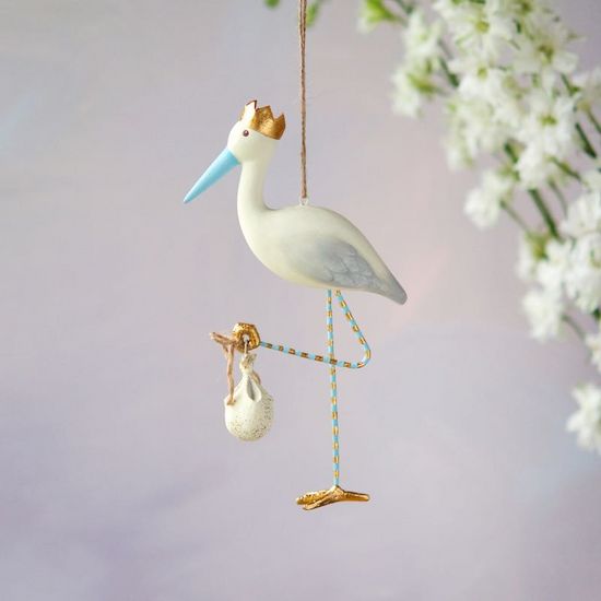 Royal Stork Ornament