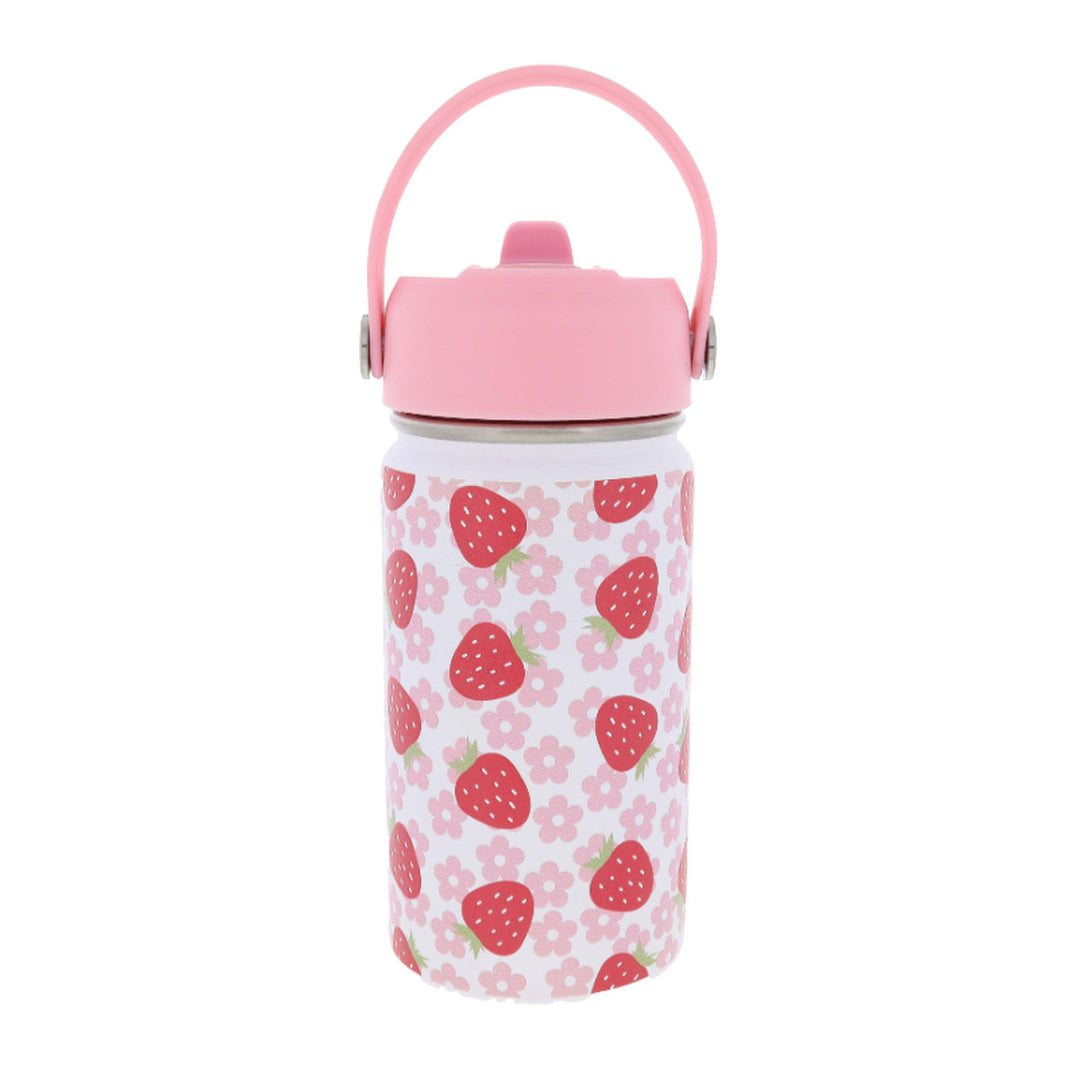 Kids Stainless Straw Water Bottle