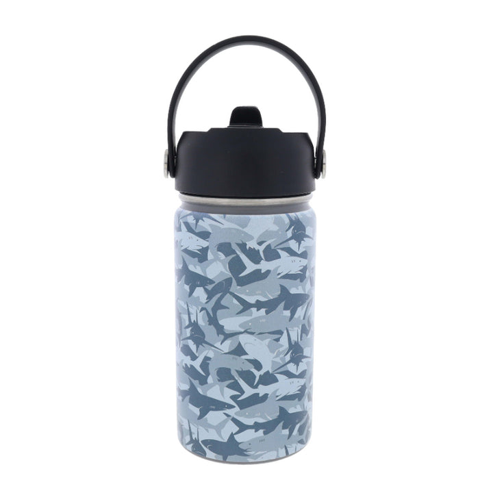 Kids Stainless Straw Water Bottle