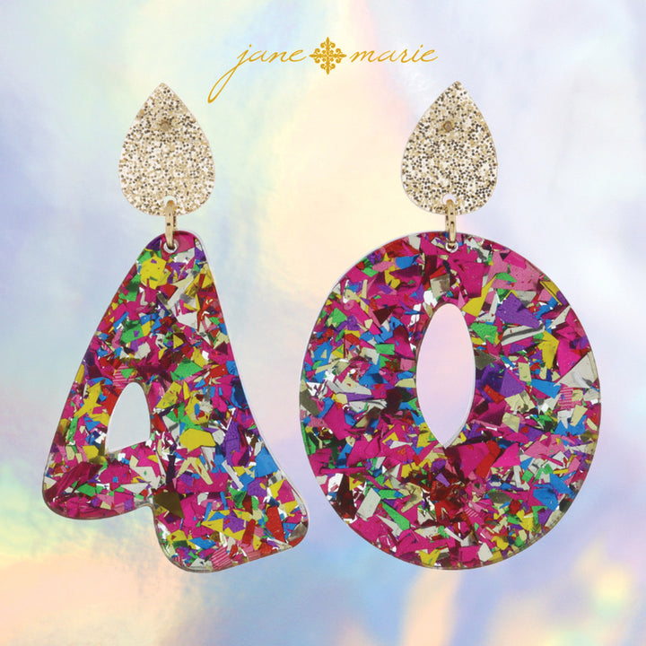 Milestone Birthday Candle Earring