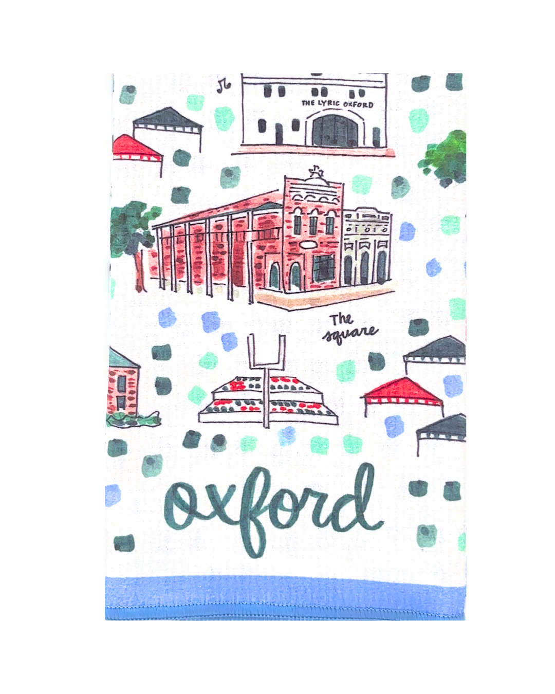 Oxford Double Sided Tea Towel