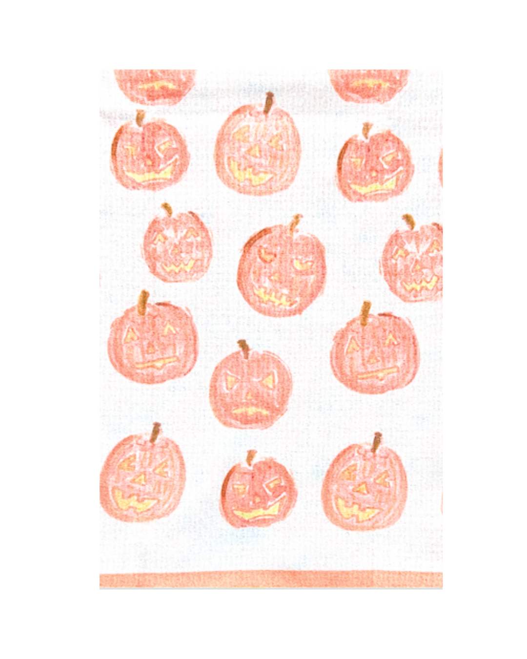 Pumpkins Double Sided Tea Towel