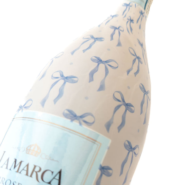 Beau Bottles Champagne Wrap - Bows
