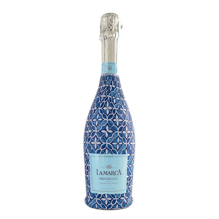 Beau Bottles Champagne Wrap - Andalusian Tiles
