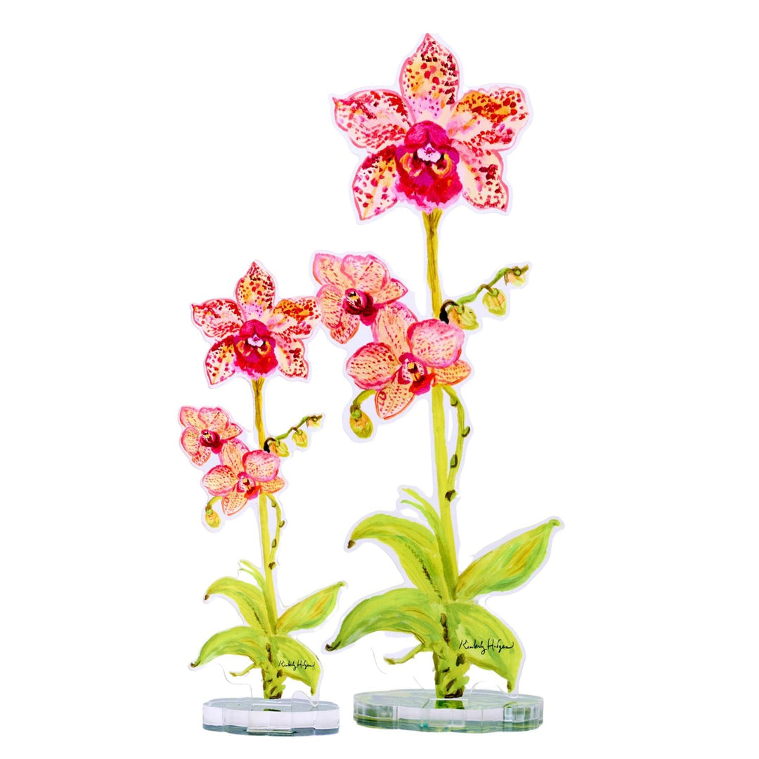 Acrylic Orchid Flower Collection