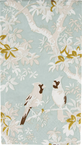 Blue Scenic Songbirds Napkin