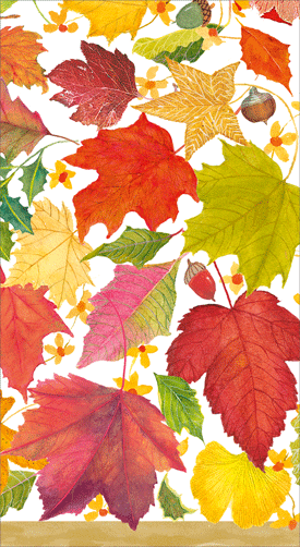 Swirling Leaves Napkin