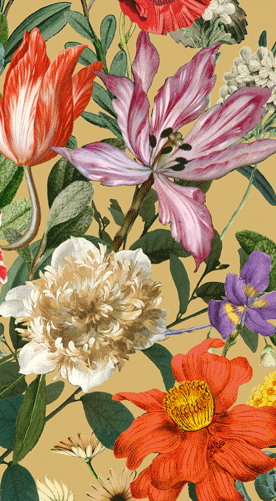 Dutch Flower Napkins