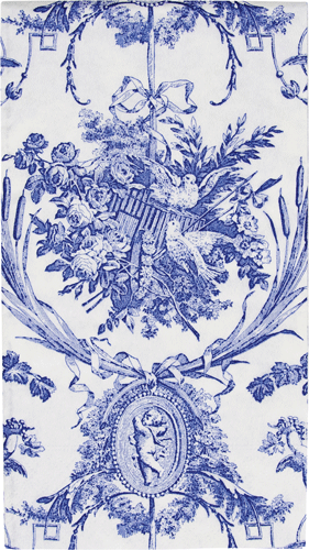 Blue Toile Napkin