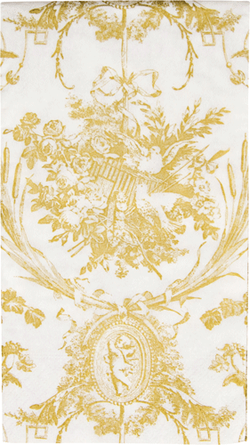 Gold Toile Napkin
