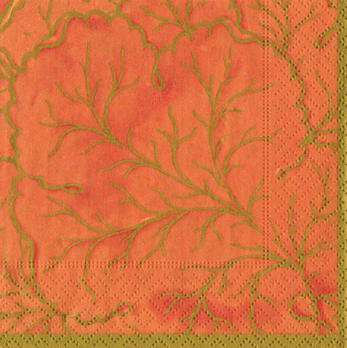Gilded Majolica Napkins