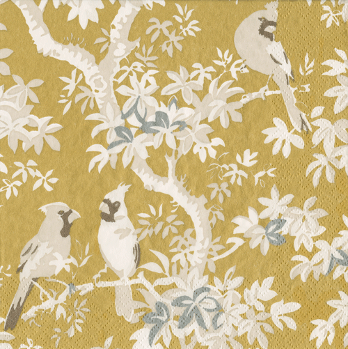 Natural Scenic Songbirds Napkin