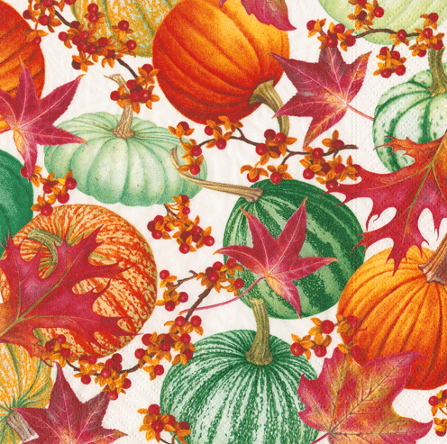Gourds & Leaves Napkin