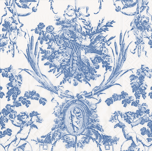 Blue Toile Napkin