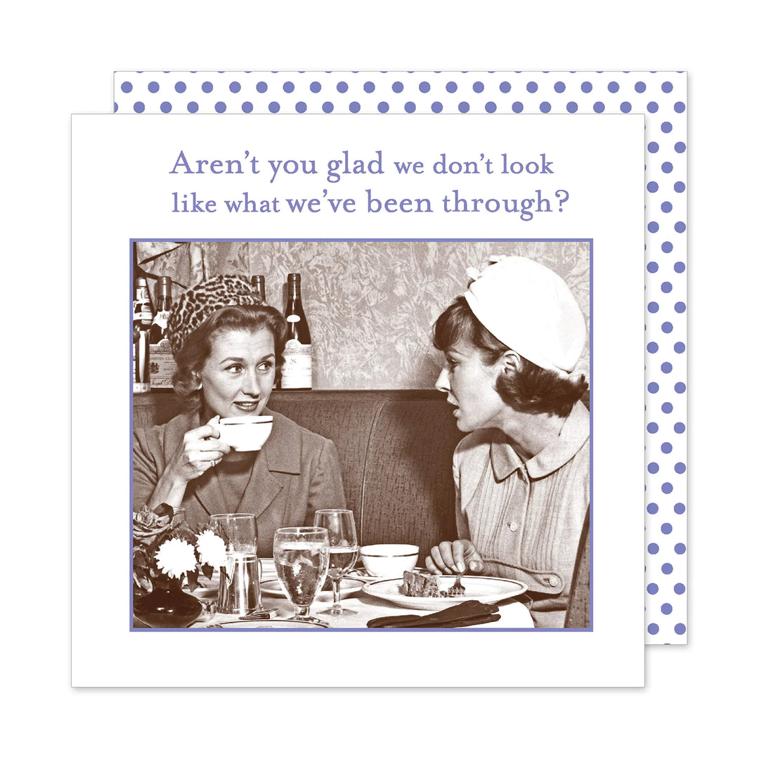 Don't Look Cocktail Napkin