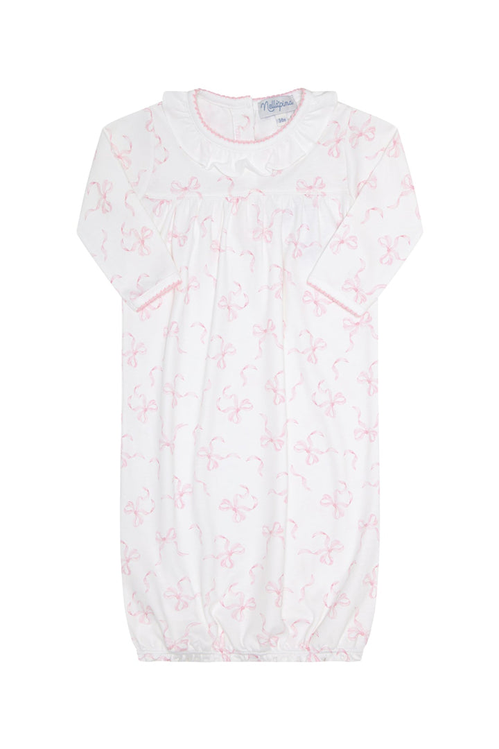 Charming Bows Print Gown