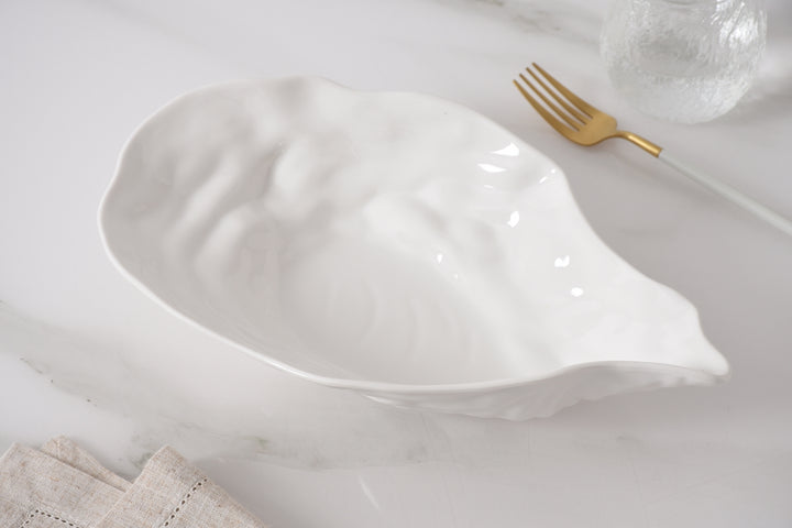 Large Oyster Melamine Bowl
