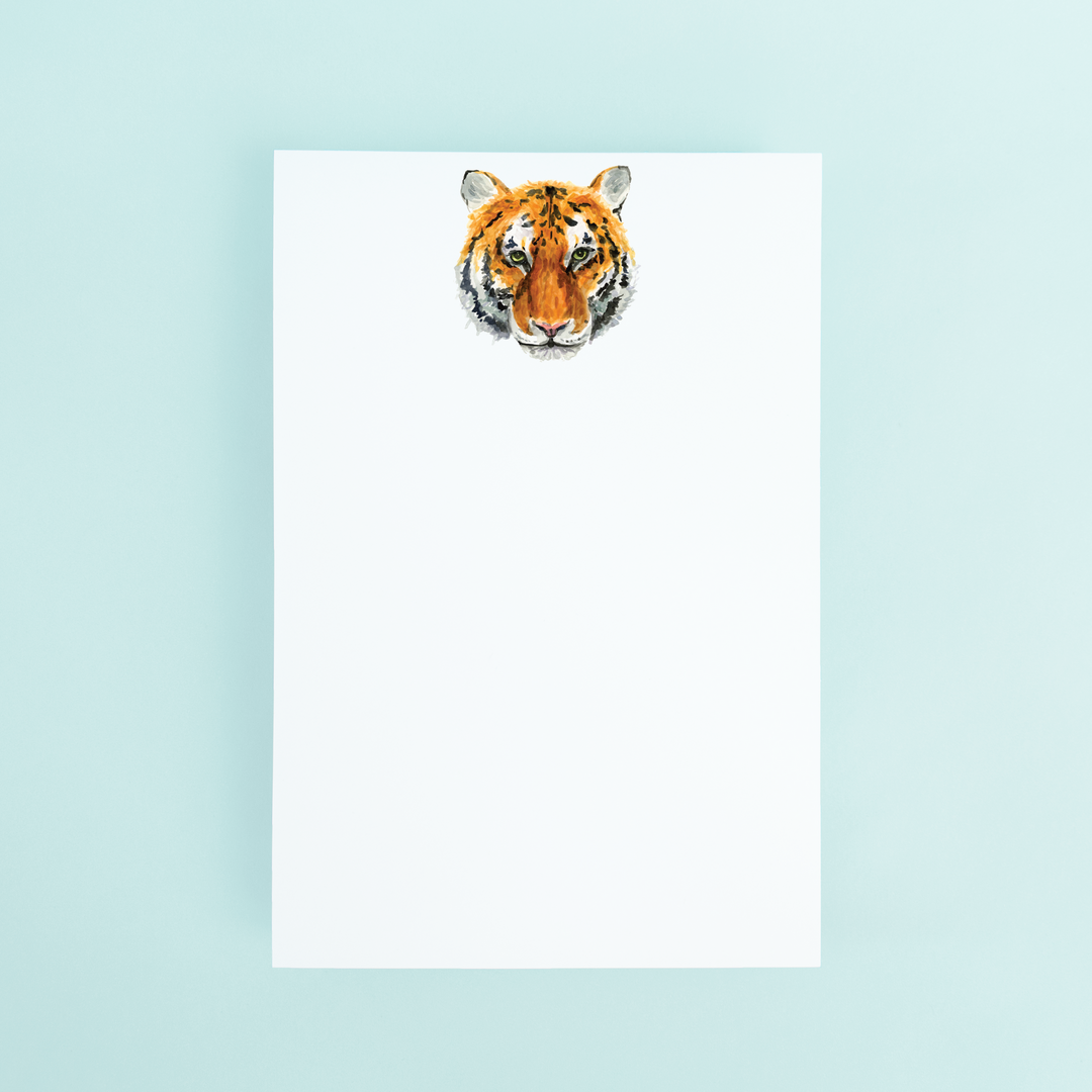 Tiger Face Notepad