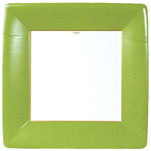 Grosgrain Square Dinner Plate