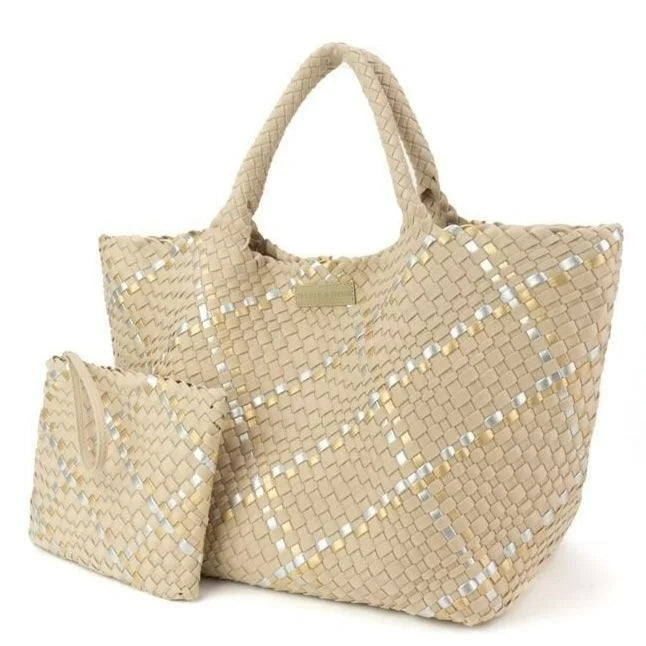Oversized Woven Tote